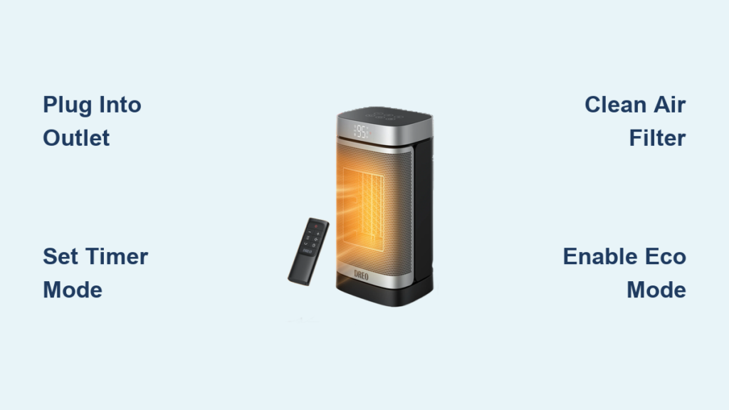 How to Use Dreo Space Heater: Quick Guide