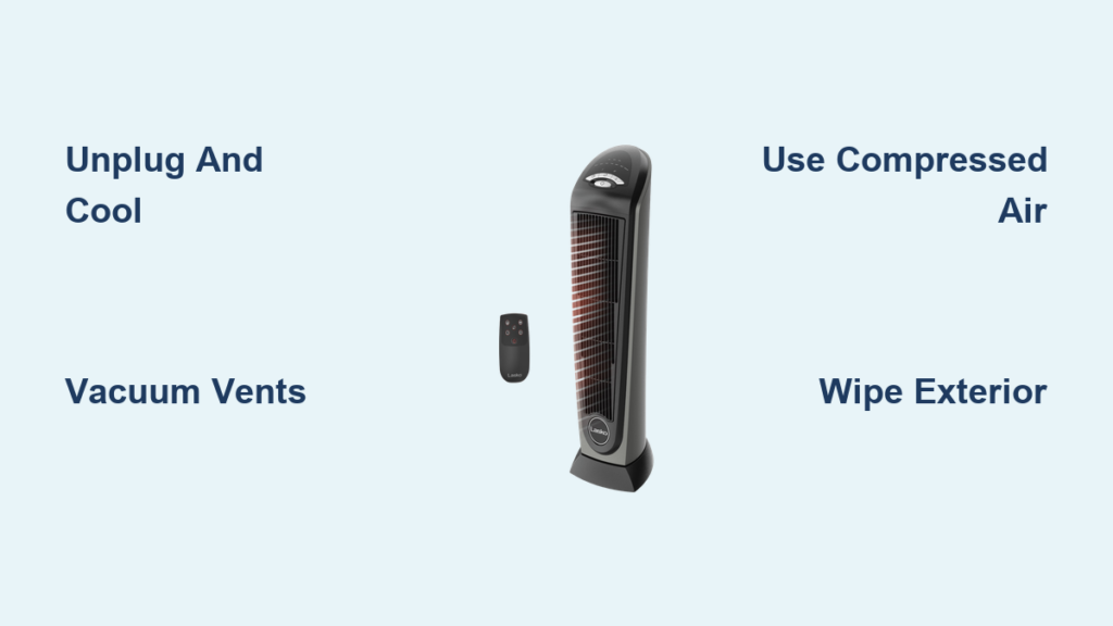 How to Clean Lasko Space Heater: Quick Steps