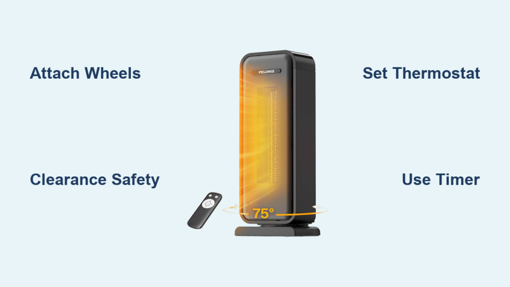 How to Use Pelonis Space Heater: Quick Guide